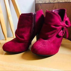 Suade booties